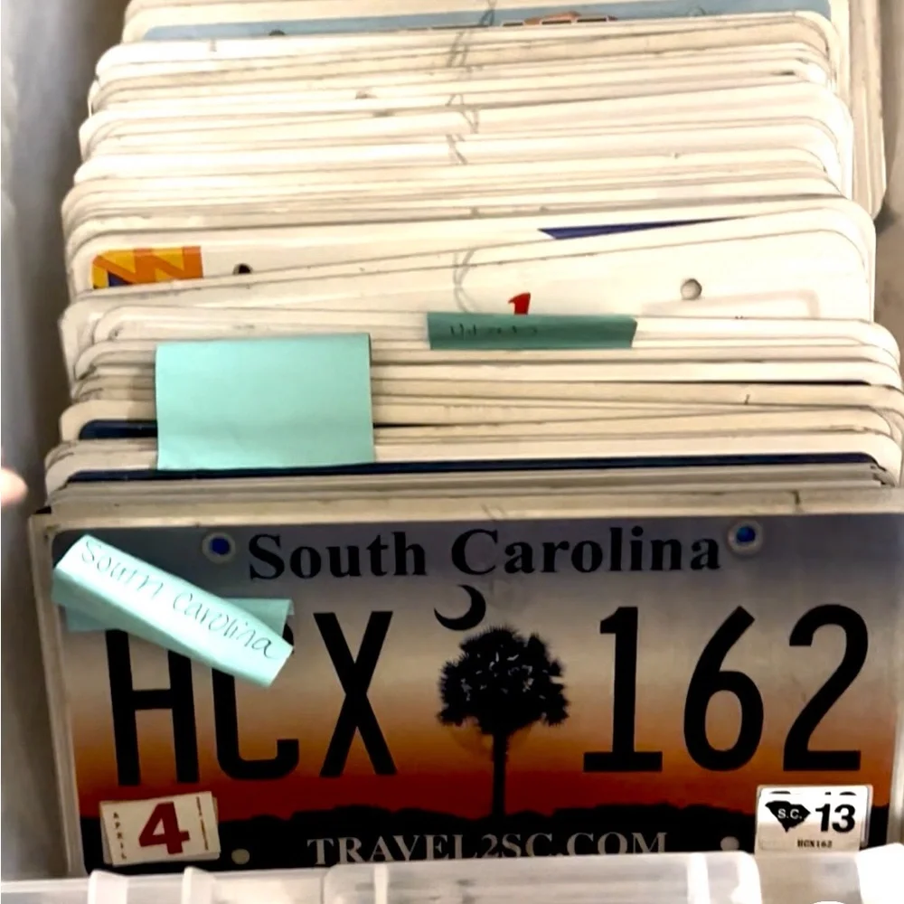 South Carolina License Plate